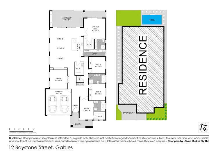 Floorplan of Homely house listing, 12 Baystone Street (Gables), Box Hill NSW 2765