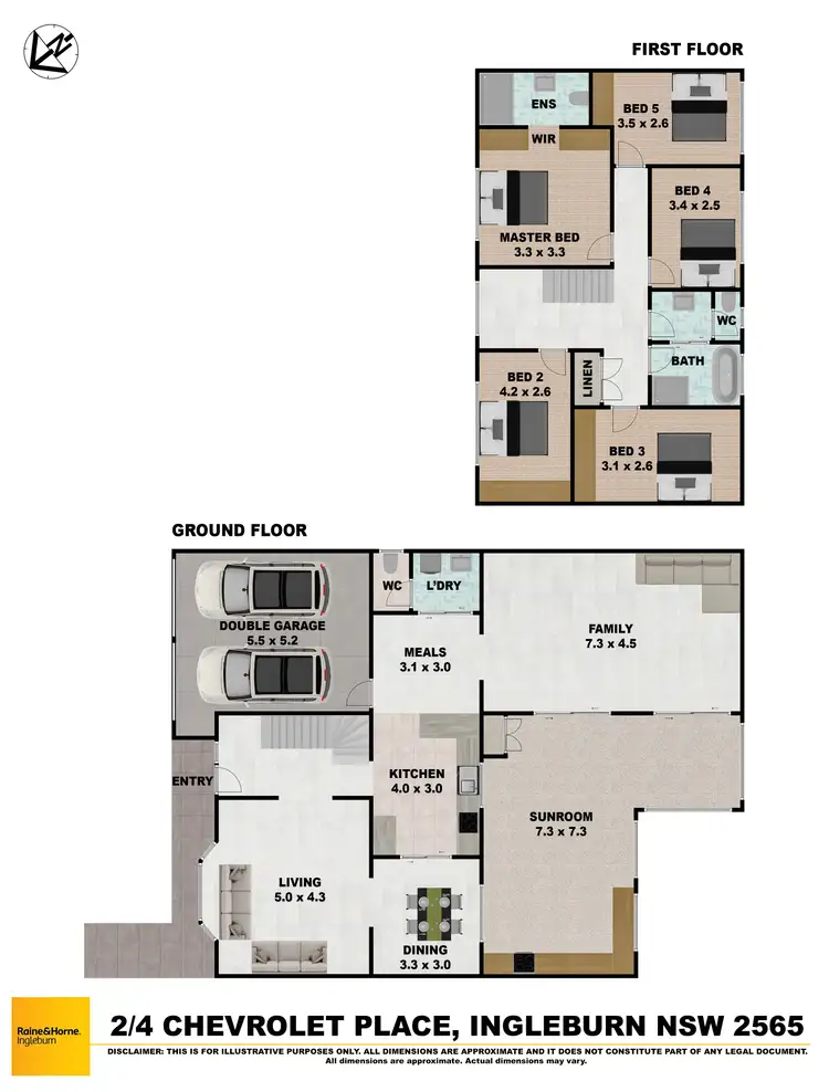 Floorplan of Homely house listing, 2/4 Chevrolet Place, Ingleburn NSW 2565