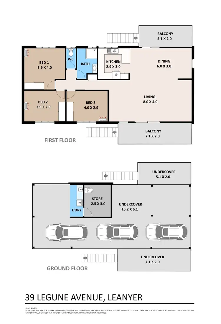 Floorplan of Homely house listing, 39 Legune Avenue, Leanyer NT 812