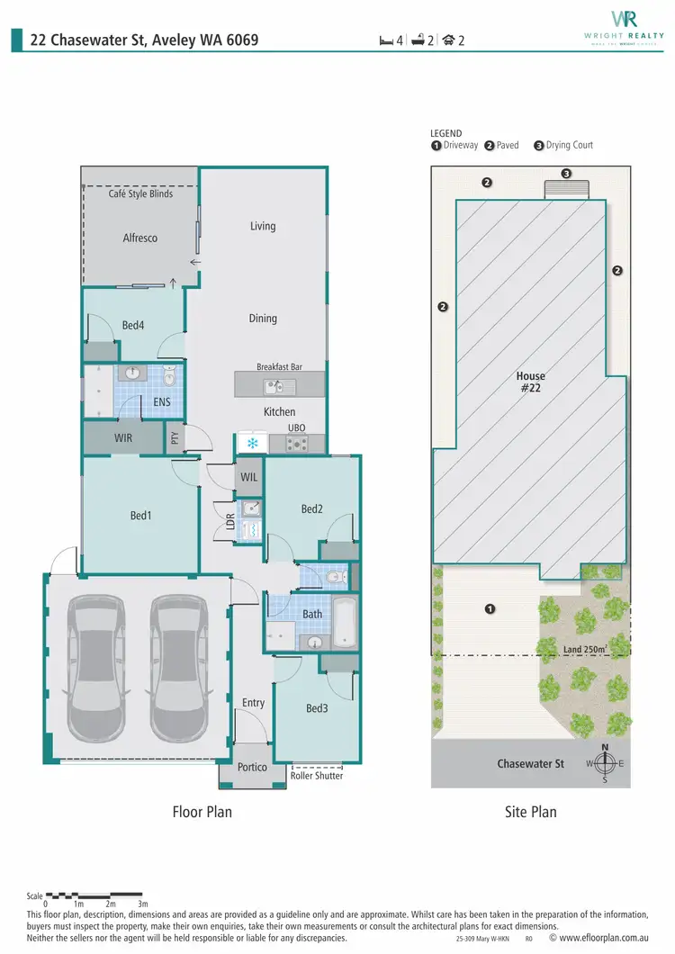 Floorplan of Homely house listing, 22 Chasewater Street, Aveley WA 6069