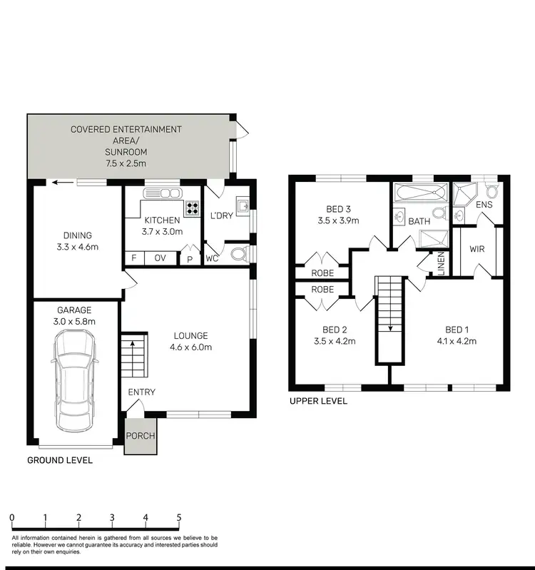 Floorplan of Homely townhouse listing, 4/25 Hillcrest Road, Quakers Hill NSW 2763