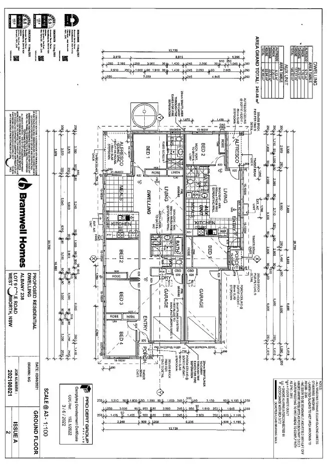 Floorplan of Homely house listing, 1 & 2/22 Rodgers Road, Tamworth NSW 2340