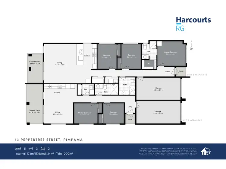 Floorplan of Homely house listing, 13 Peppertree Street, Pimpama QLD 4209