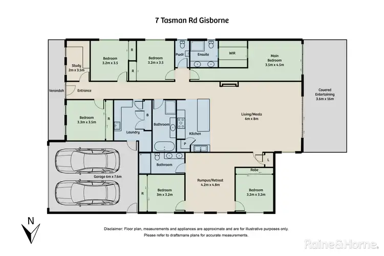 Floorplan of Homely house listing, 7 Tasman Road, Gisborne VIC 3437