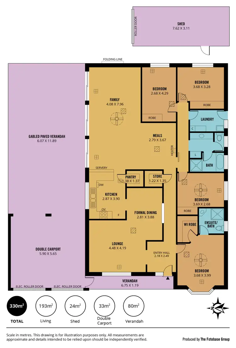 Floorplan of Homely house listing, 19 Tobin Crescent, Woodcroft SA 5162