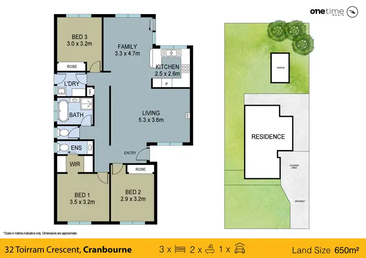 Floorplan of Homely house listing, 32 Toirram Crescent, Cranbourne VIC 3977