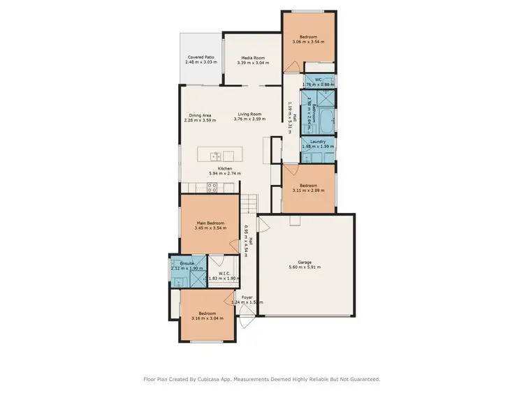 Floorplan of Homely house listing, 33 Paddy Circuit, Ormeau QLD 4208