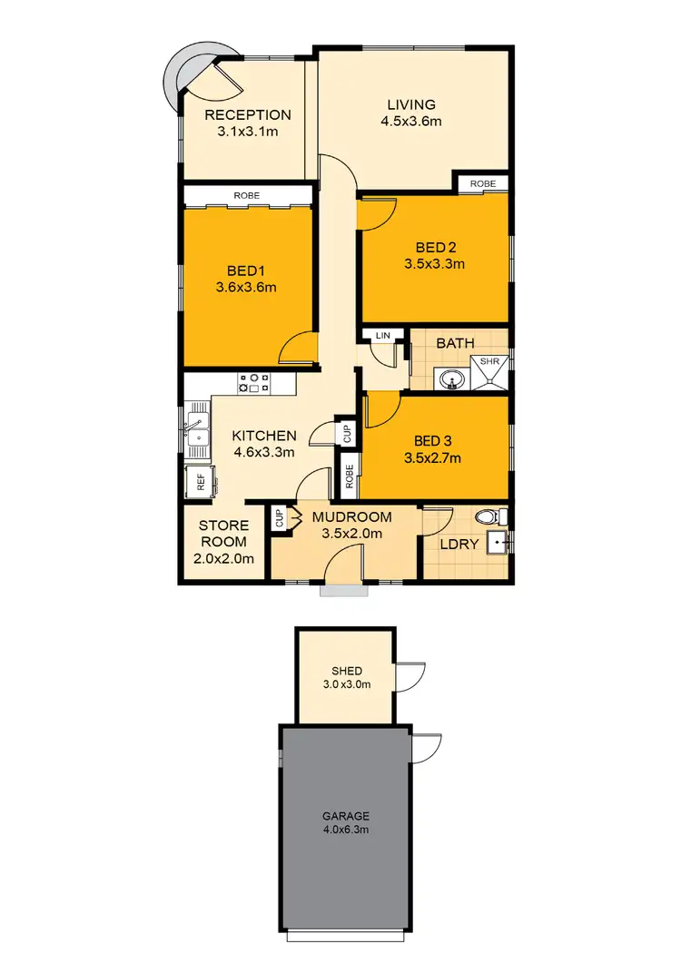 Floorplan of Homely house listing, 3 Nelson Street, Umina Beach NSW 2257