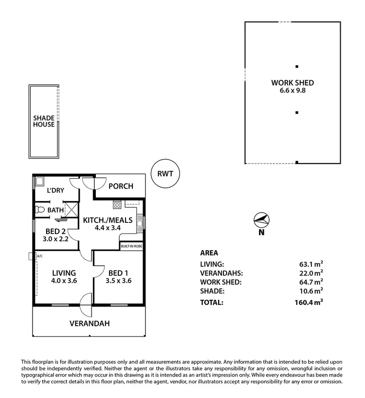 Floorplan of Homely house listing, 275 Puddletown Road, Winkie SA 5343