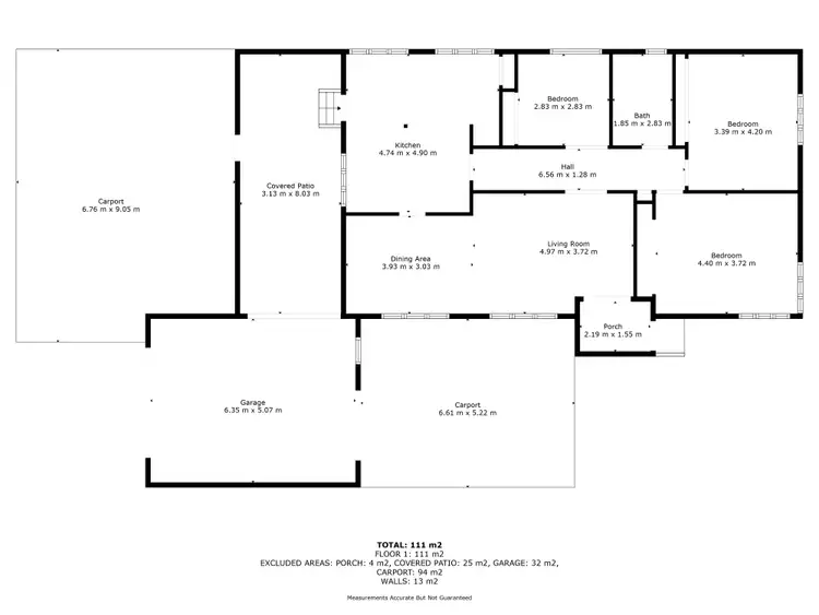 Floorplan of Homely house listing, 270 Joiner Street, Koongal QLD 4701