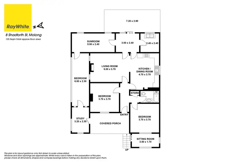 Floorplan of Homely house listing, 8 Shadforth Street, Molong NSW 2866