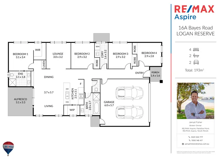 Floorplan of Homely house listing, 16A Bayes Road, Logan Reserve QLD 4133