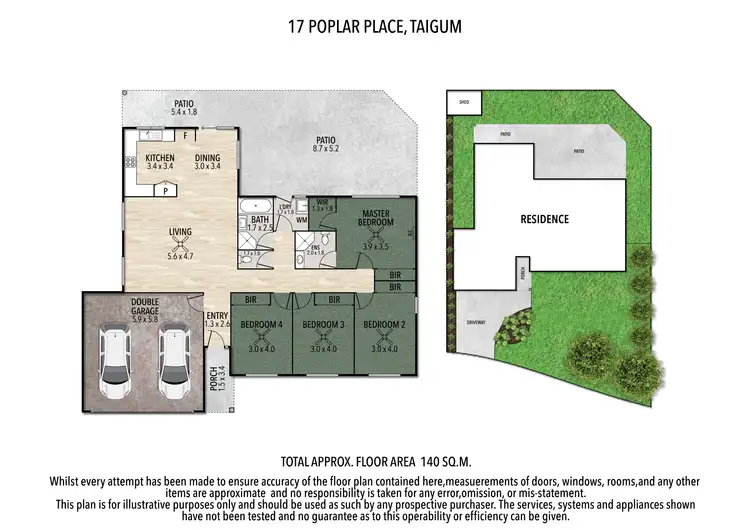 Floorplan of Homely house listing, 19 Poplar Place, Taigum QLD 4018