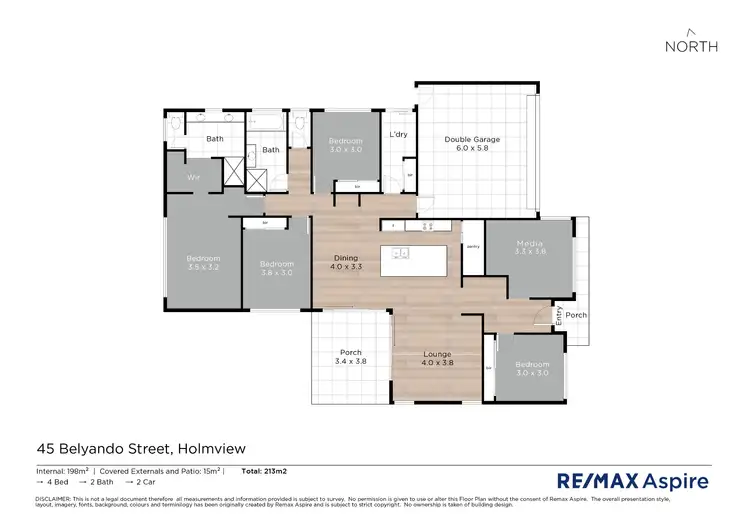 Floorplan of Homely house listing, 45 Belyando Street, Holmview QLD 4207