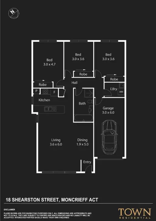 Floorplan of Homely house listing, 18 Shearston Street, Moncrieff ACT 2914