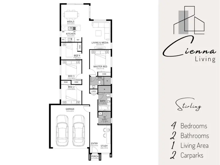Floorplan of Homely house listing, 23 Hastwell Drive, Munno Para Downs SA 5115