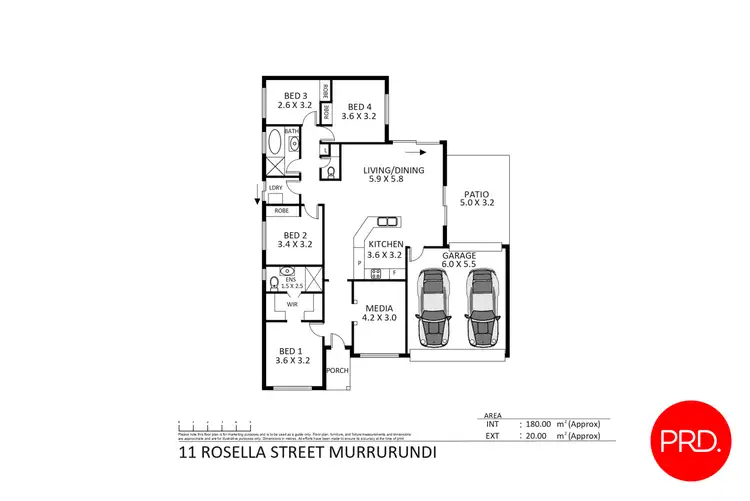Floorplan of Homely house listing, 11 Rosella Street, Murrurundi NSW 2338