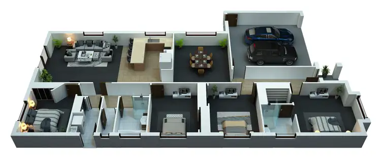 Floorplan of Homely house listing, 11 Swallowtail Crescent, Springfield Lakes QLD 4300