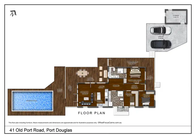Floorplan of Homely house listing, 41 Old Port Road, Port Douglas QLD 4877