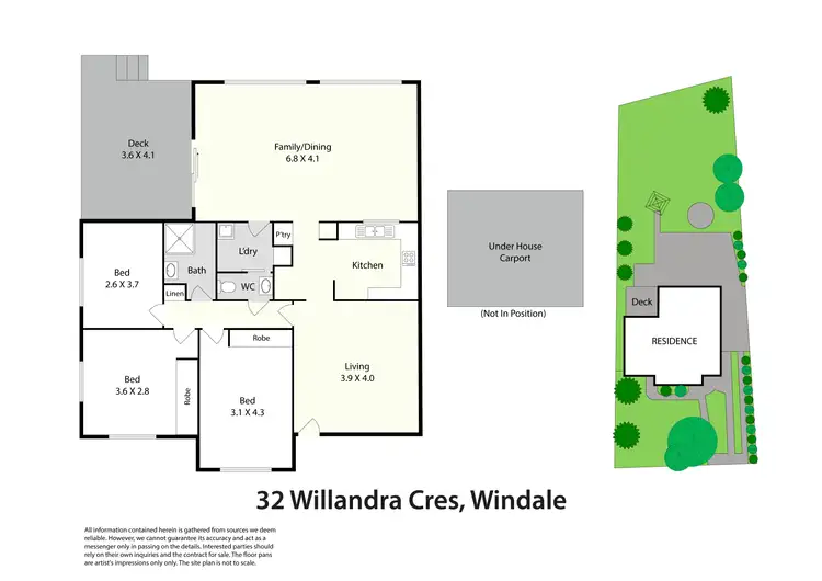 Floorplan of Homely house listing, 32 Willandra Crescent, Windale NSW 2306