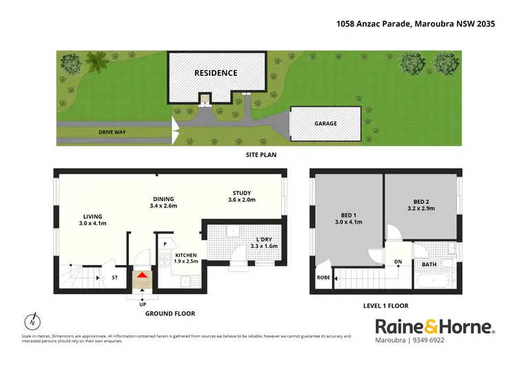 Floorplan of Homely house listing, 1058 Anzac Parade, Maroubra NSW 2035