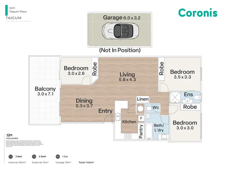 Floorplan of Homely unit listing, 10/11 Taigum Place, Taigum QLD 4018