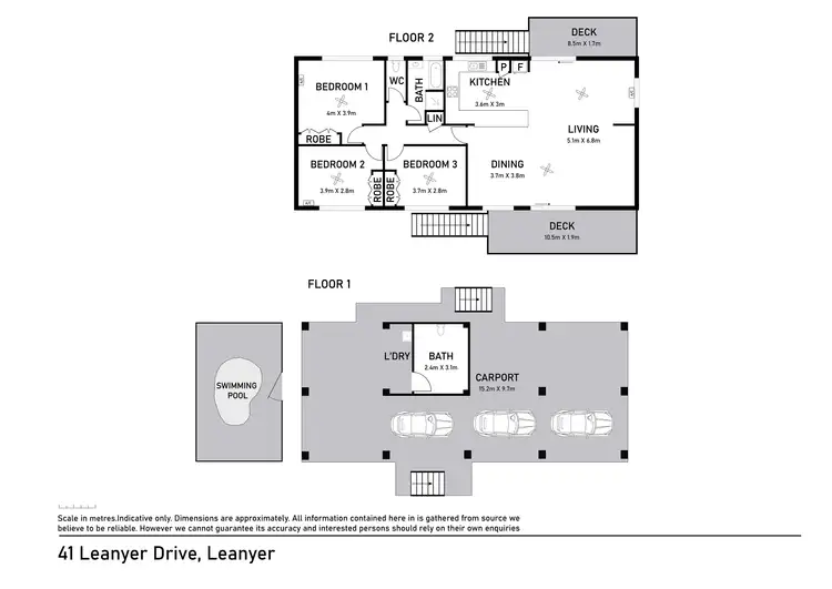 Floorplan of Homely house listing, 41 Leanyer Drive, Leanyer NT 812
