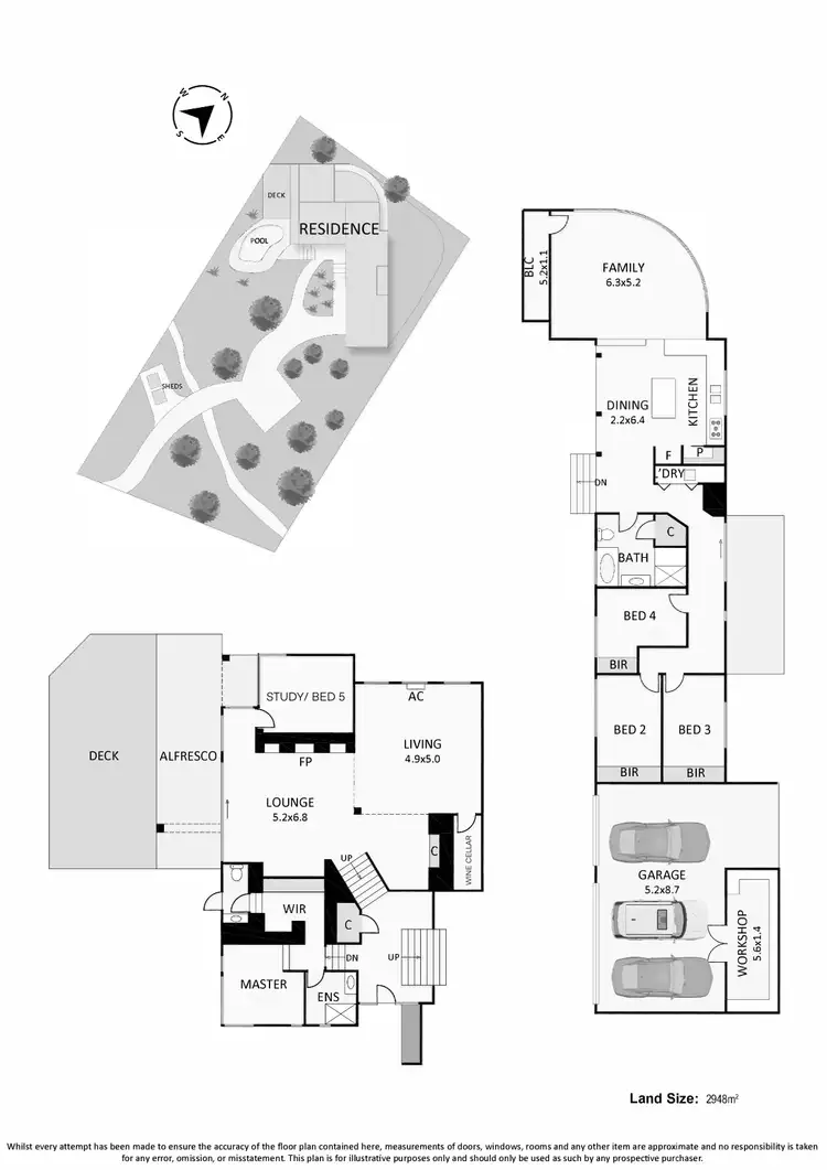 Floorplan of Homely house listing, 18 Sunset Crescent, Mount Eliza VIC 3930