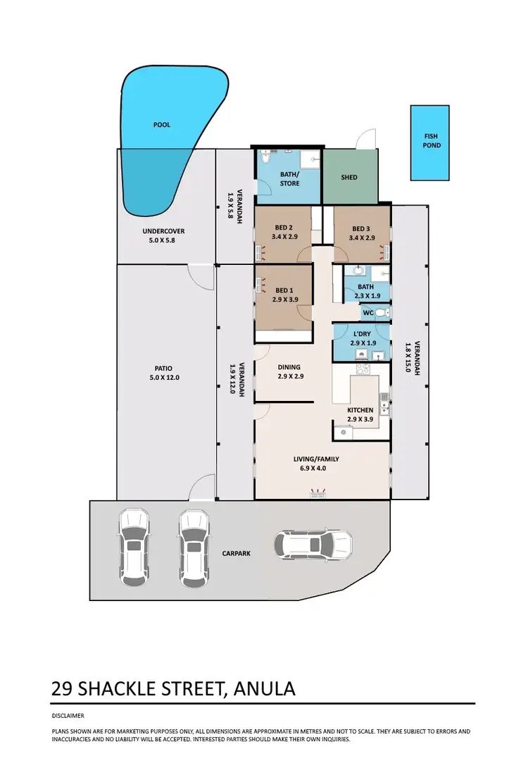 Floorplan of Homely house listing, 29 Shackle Street, Anula NT 812