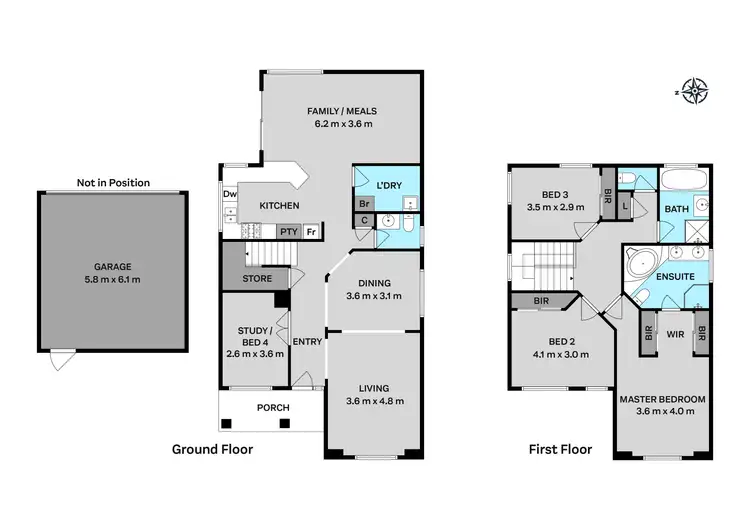 Floorplan of Homely house listing, 7 Gables Walk, Narre Warren South VIC 3805