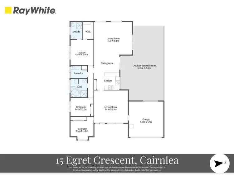 Floorplan of Homely house listing, 15 Egret Crescent, Cairnlea VIC 3023