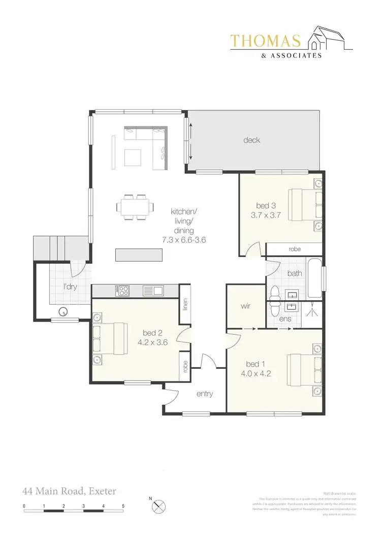 Floorplan of Homely house listing, 1/44 Main Road, Exeter TAS 7275