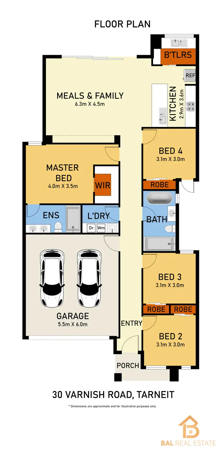 Floorplan of Homely house listing, 30 Varnish Road, Tarneit VIC 3029