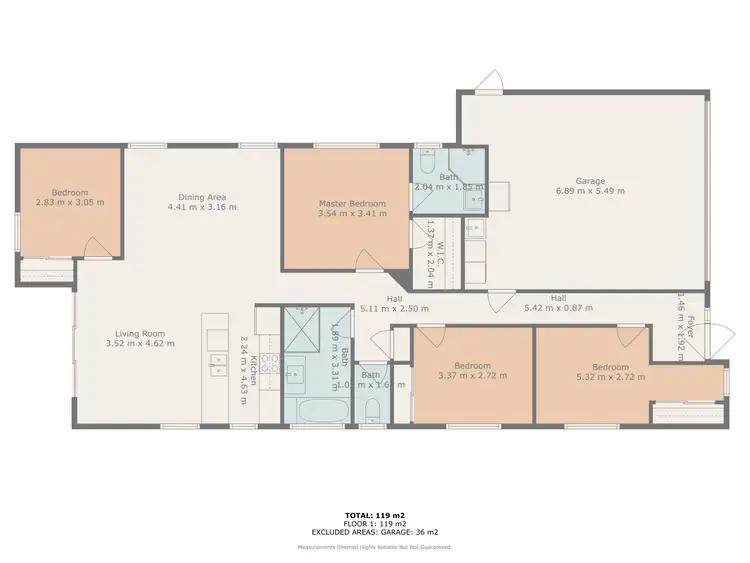 Floorplan of Homely house listing, 19 Bishampton Circuit, Logan Reserve QLD 4133
