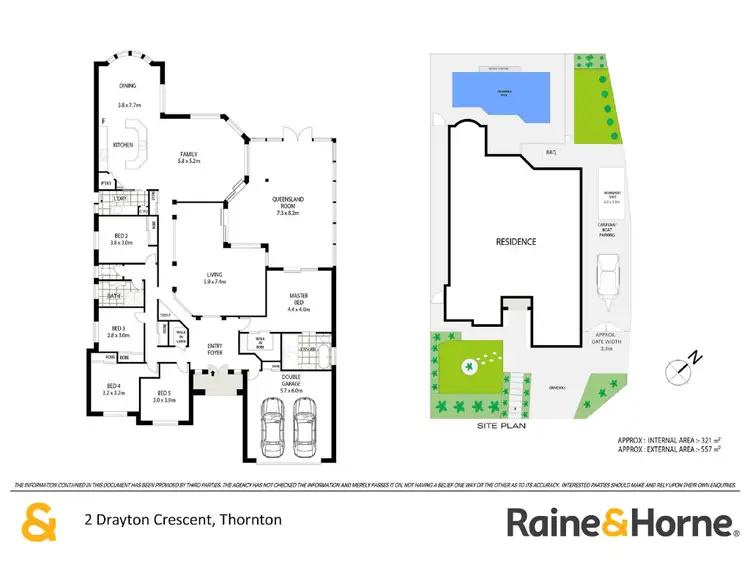 Floorplan of Homely house listing, 2 Drayton Crescent, Thornton NSW 2322