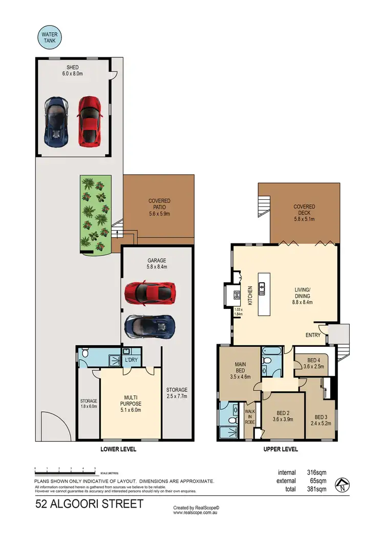 Floorplan of Homely house listing, 52 Algoori Street, Morningside QLD 4170