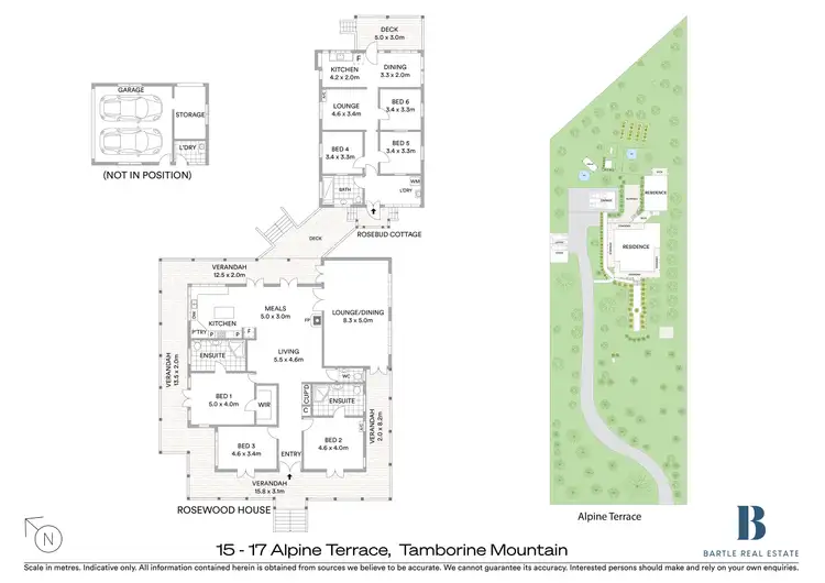 Floorplan of Homely house listing, 15-17 Alpine Terrace, Tamborine Mountain QLD 4272