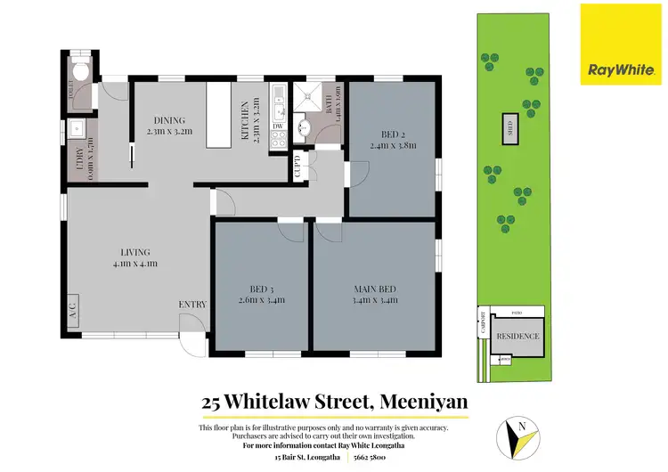 Floorplan of Homely house listing, 25 Whitelaw Street, Meeniyan VIC 3956