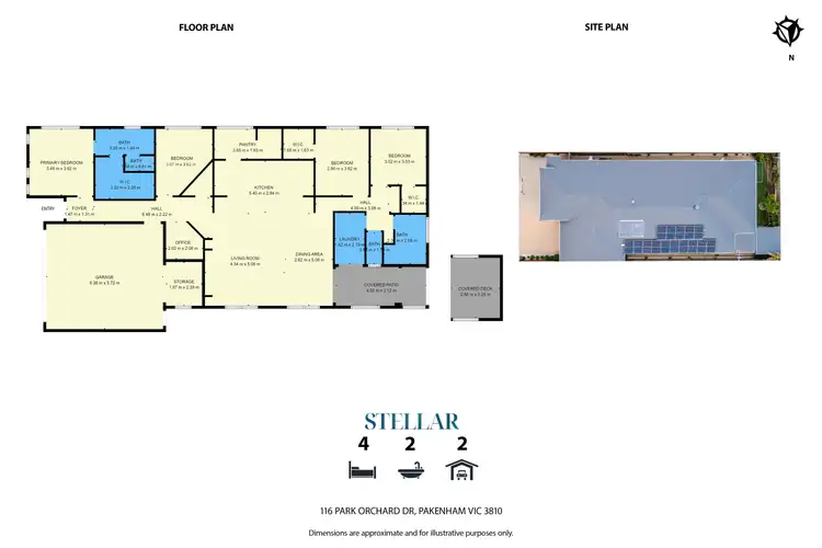 Floorplan of Homely house listing, 116 Park Orchard Drive, Pakenham VIC 3810