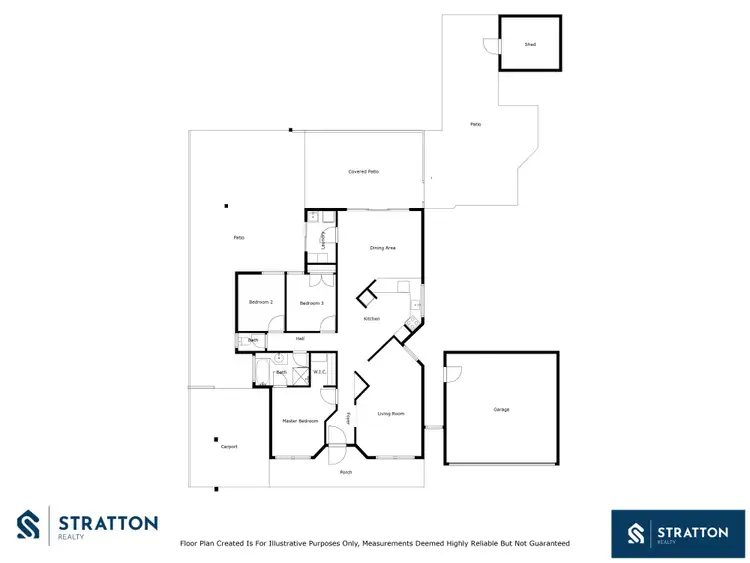 Floorplan of Homely house listing, 8 Dancy Way, Seville Grove WA 6112
