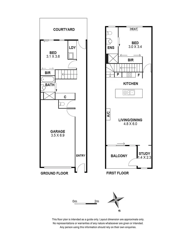 Floorplan of Homely townhouse listing, 29/64 Escapade Boulevard, Craigieburn VIC 3064