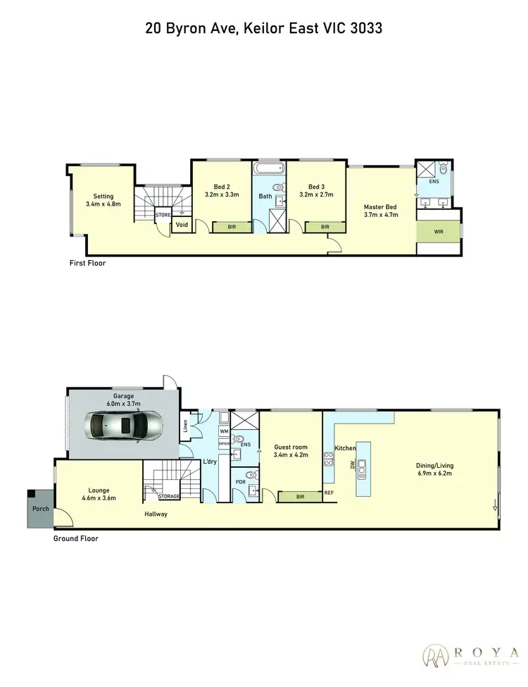 Floorplan of Homely house listing, 20 Byron Avenue, Keilor East VIC 3033