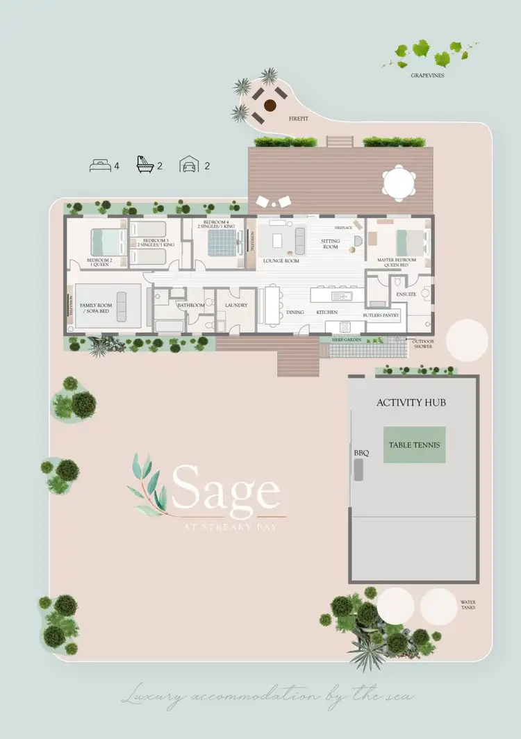 Floorplan of Homely house listing, Lot 41 Vida May Way, Streaky Bay SA 5680