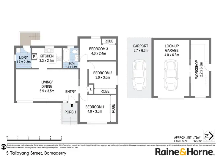 Floorplan of Homely house listing, 5 Tallayang Street, Bomaderry NSW 2541