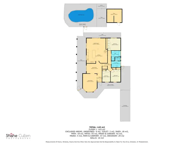 Floorplan of Homely house listing, 13 Parry Way, Boulder WA 6432