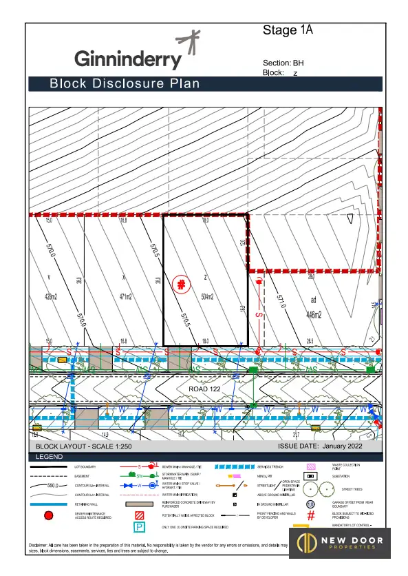 Floorplan of Homely land listing, 4 Bolza Street, Macnamara ACT 2615