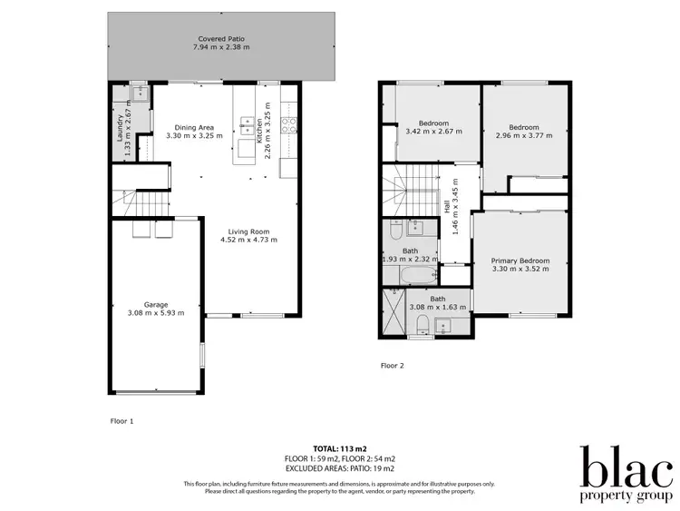 Floorplan of Homely townhouse listing, 12/65 Balstrup Road, Kallangur QLD 4503