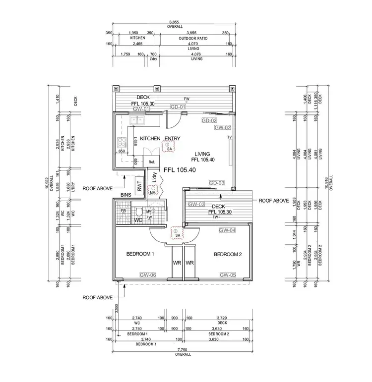 Floorplan of Homely house listing, 2A Vidler Place, Mount Annan NSW 2567