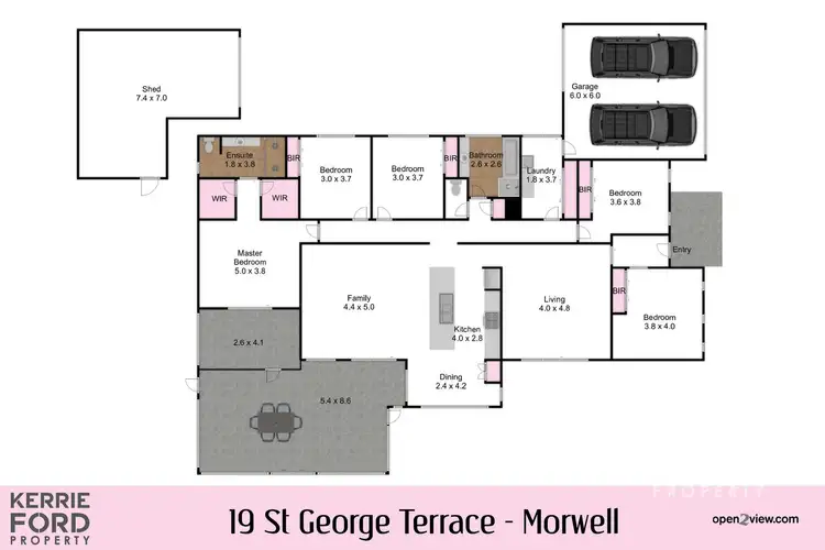 Floorplan of Homely house listing, 19 St George Terrace, Morwell VIC 3840