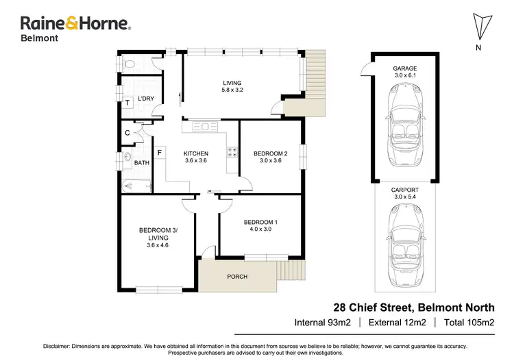 Floorplan of Homely house listing, 28 Chief Street, Belmont North NSW 2280
